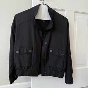 Liverpool Black Utility Lightweight Jacket